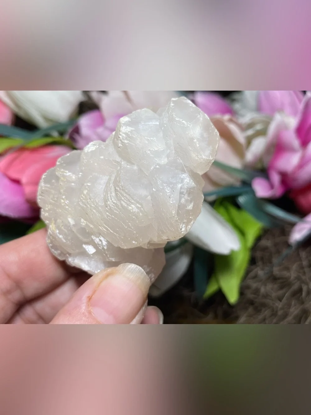 Layered Mangano Calcite